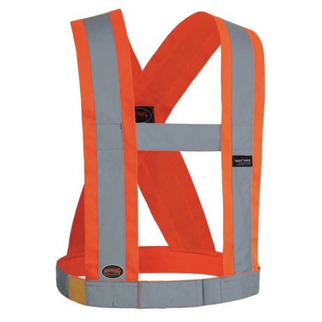 Hi-Viz 4" Orange Safety Sash