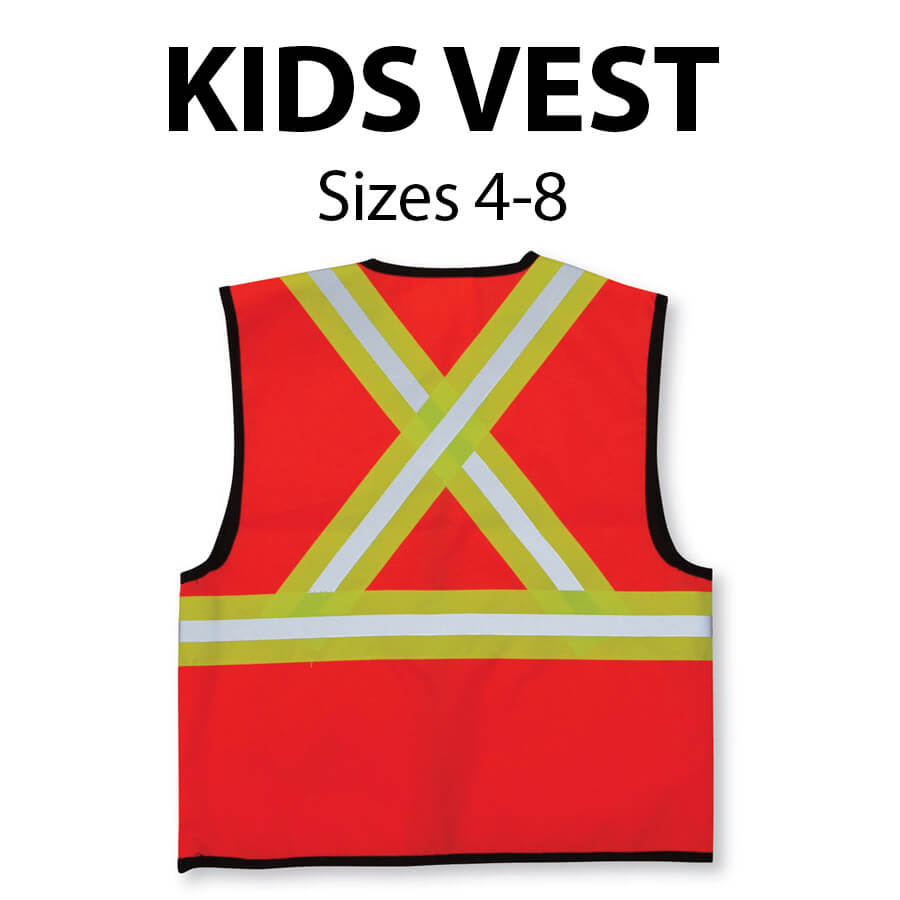 kids vest back
