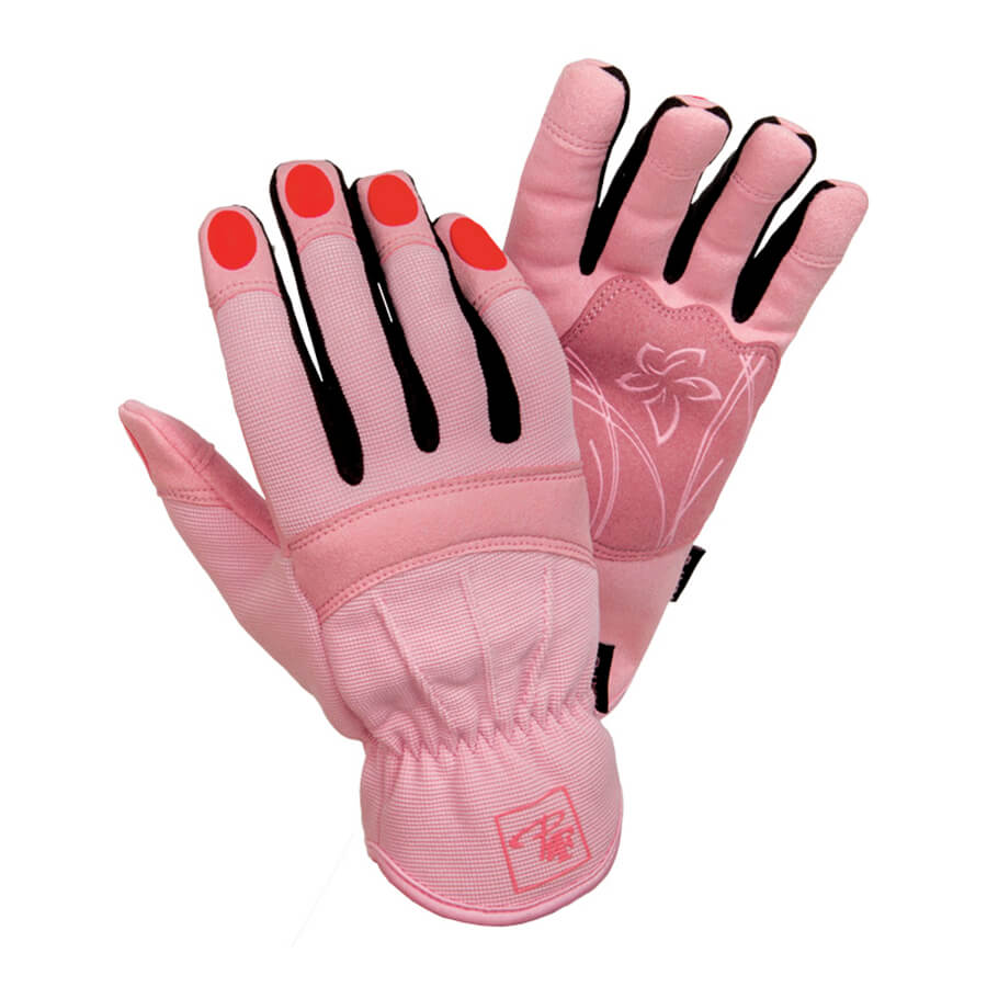 pink carpenter ladies gloves