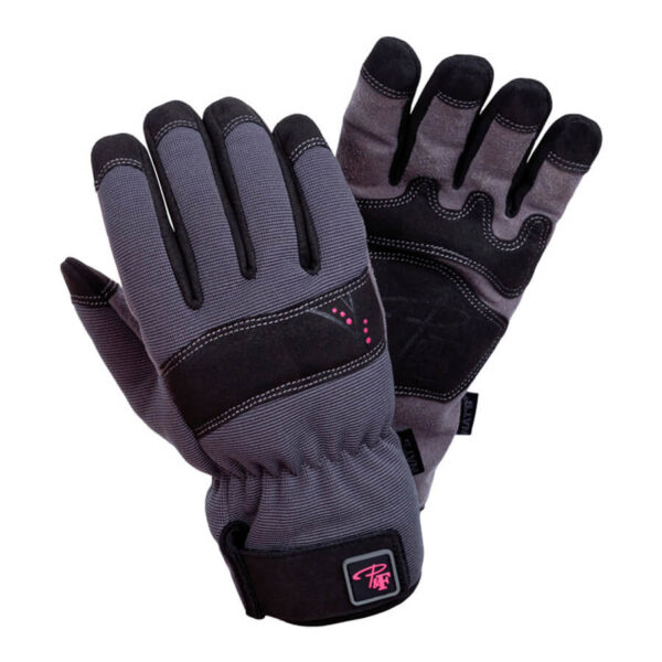 grey ladies work gloves