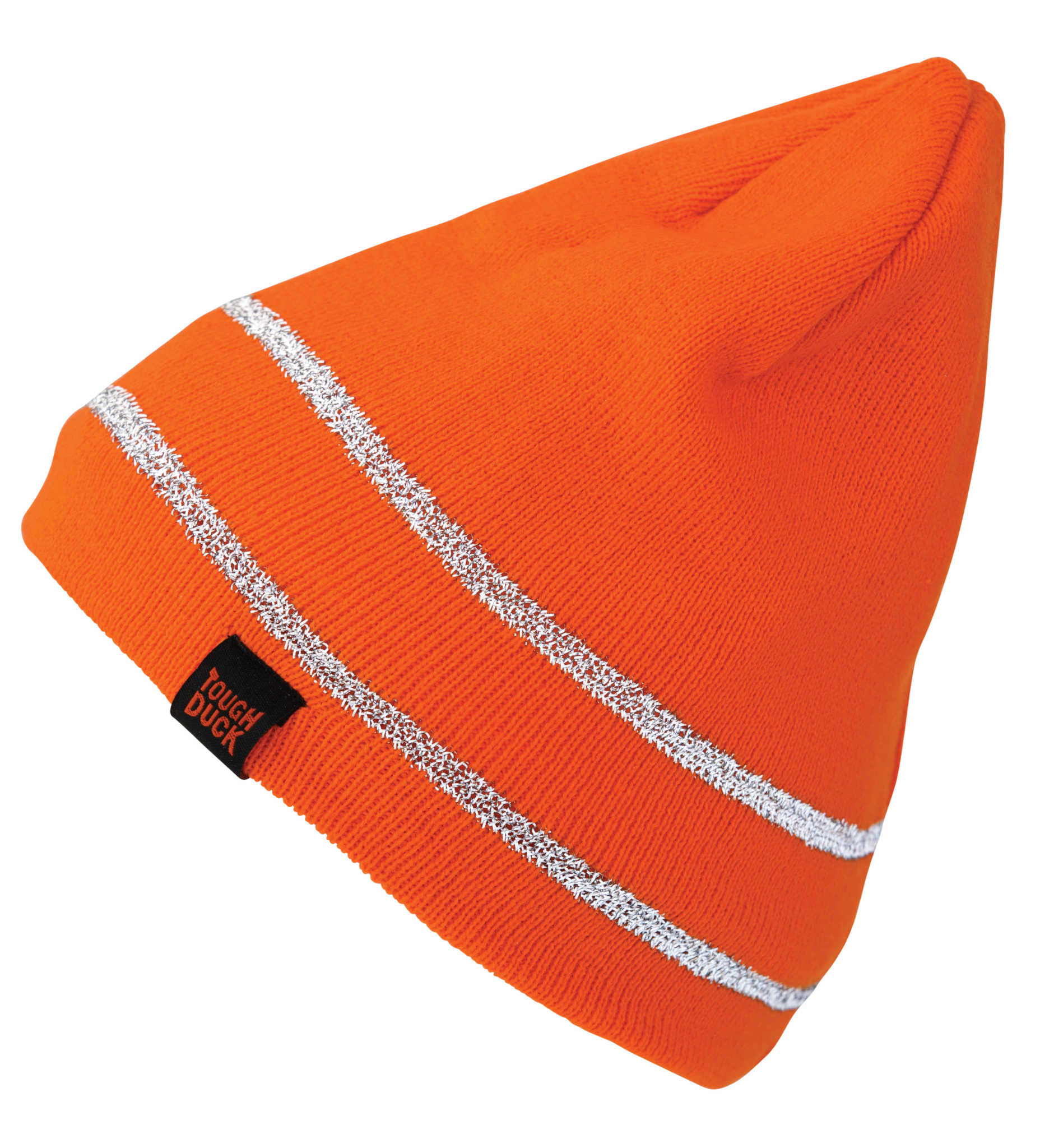 Acrylic Knit Cap with Reflective Stripe Womens Workwear