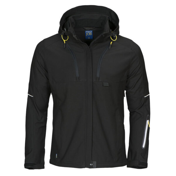 womens black softshell jacket