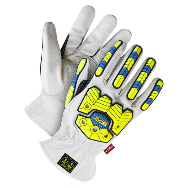 ArkTek Goatskin Rolled Cuff Back Protection FR 120 Thinsulate™ & Kevlar®