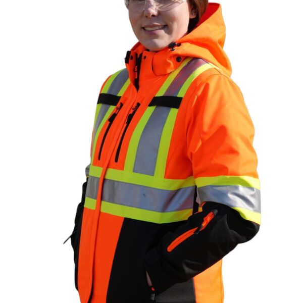 Hi-Viz 3 Layer Insulated Softshell Jacket