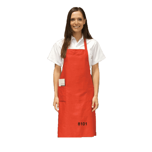 Econo Bib Apron - Spun Polyester