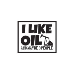 I Like Oil Sticker