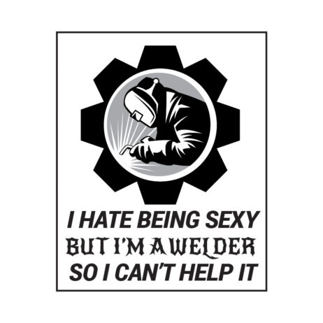 Sexy Welder Sticker
