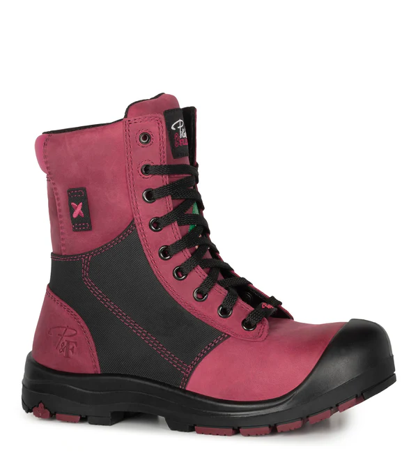 8″ Steel Toe Work Boots with Zipper - Image 21