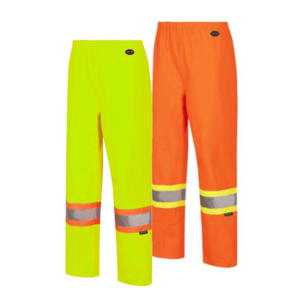 Pioneer® Hi-Viz Waterproof 300D Polyester/PU Pants (XS-4XL)
