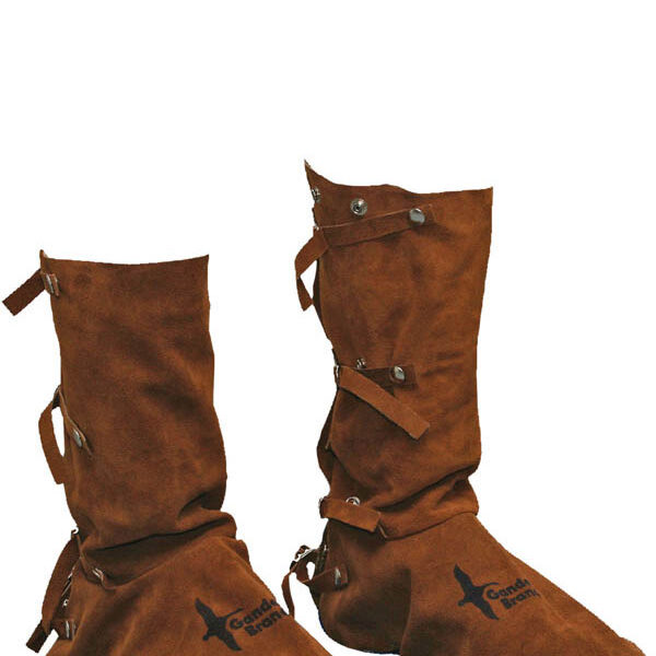 BDG Split Leather Welding Spats (63-1-SP-15AS)