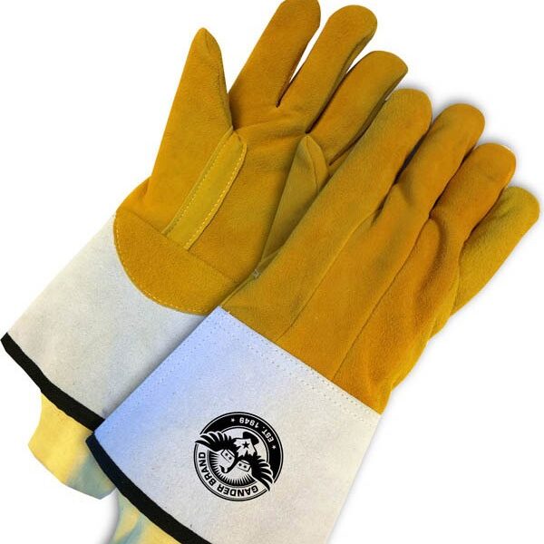 Lined Split Deerskin TIG Welder w/5" Cuff