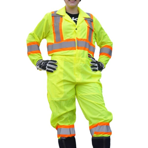 Hi-Viz Traffic Coveralls