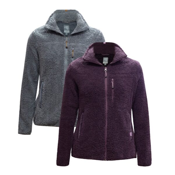 Sherpa Jacket With Zipper