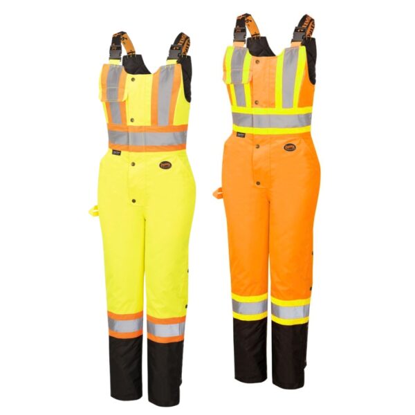 Pioneer® Hi-Viz Insulated 100% Waterproof Overalls