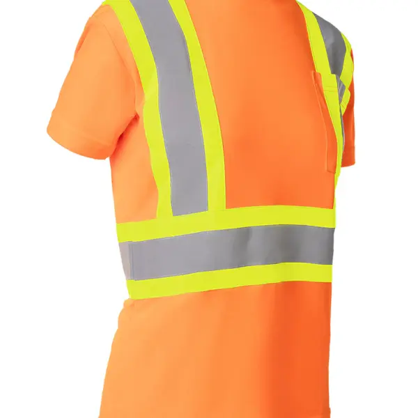 Hi-Viz Crew Neck Short Sleeve T-Shirt