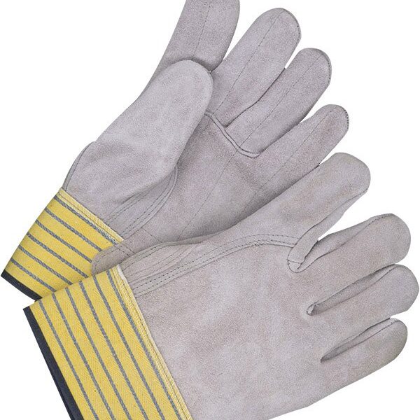 Split Cowhide Fitter w/Safety Cuff & Double Palm