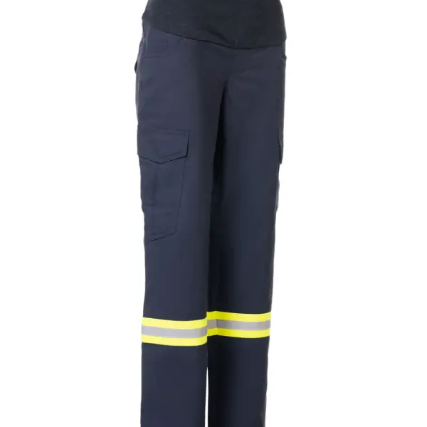 Flame-Resistant 6oz Maternity Low Panel Cargo Work Pant