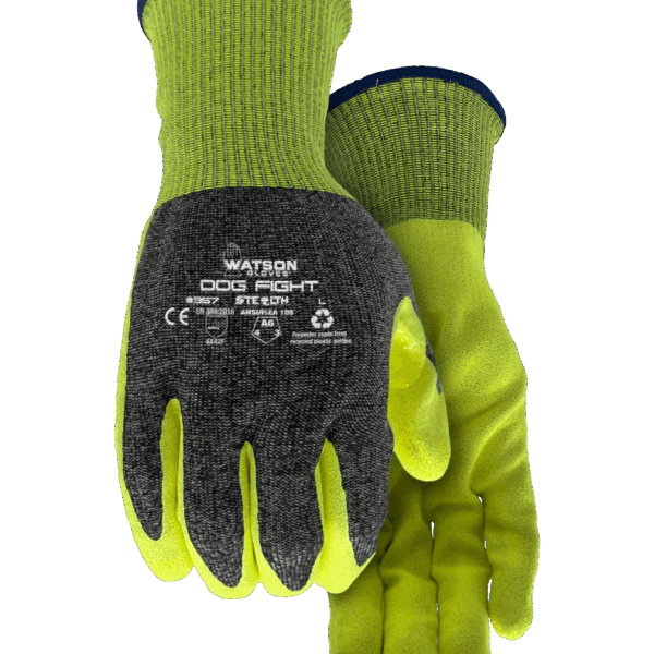 Stealth Dog Fight Hi-Viz Nitrile Dip (Cut A6)