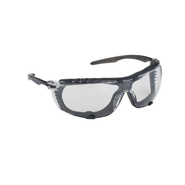 Mini SpectaGoggle™ Rimless Foam Back Anti-Fog Safety Glasses