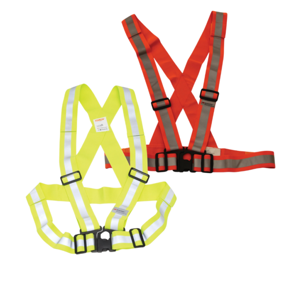 Hi-Viz Tear-Away 2.25" Inch Wide Safety Sash