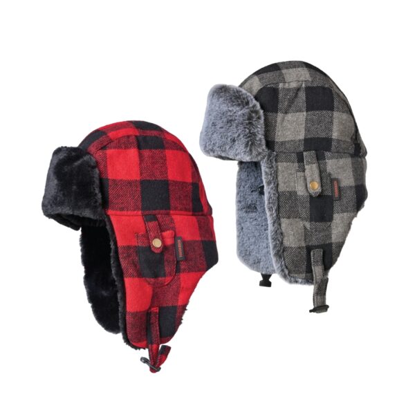 Buffalo Check Aviator Hat