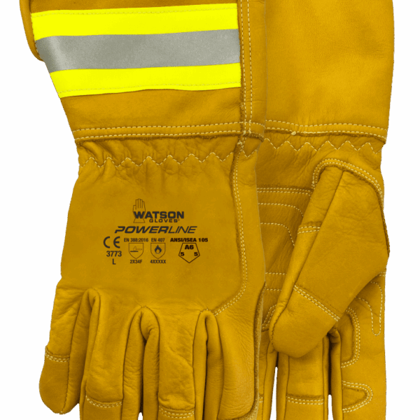 “Powerline” Cowhide Utility Gloves (Cut A6)