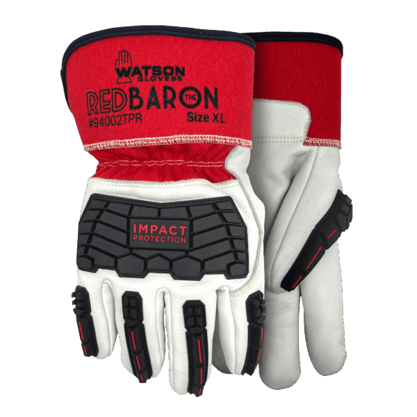 "Red Baron" Sherpa Lined Impact Fitters Glove