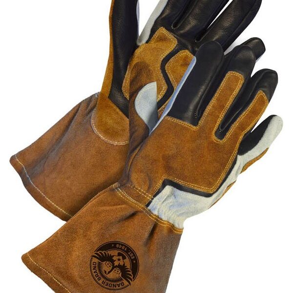 Lined Grain Cowhide MIG Welder w/5" Cuff