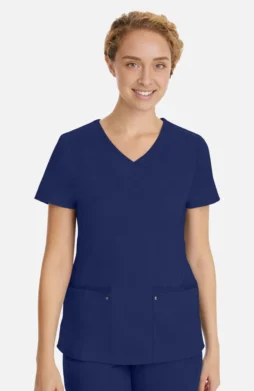 "Juliet" V-Neck Yoga Scrub Top