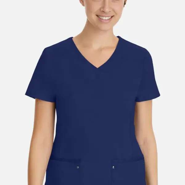 "Juliet" V-Neck Yoga Scrub Top