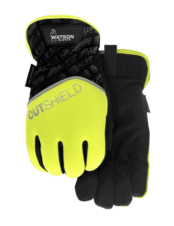 "Oil Change" Hi-Viz Mechanics Gloves (Cut A6)