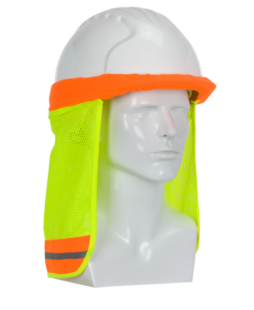 FR Treated Hi-Vis Hard Hat Neck Shade