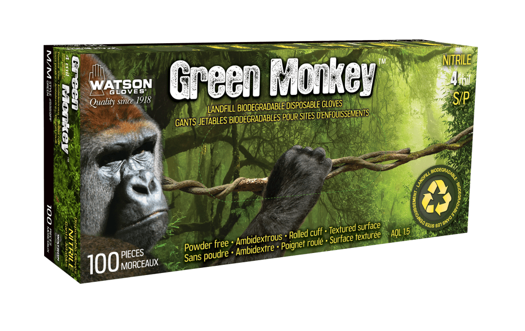 Green Monkey™ 4 Mil Biodegradable Nitrile Gloves (Box of 100) - Image 3