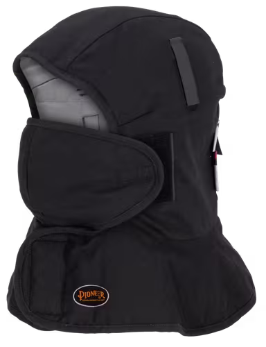 Pioneer® FR FR-Tech® Quilted Hard Hat Liner with Detachable Mouthpiece & Long Neck