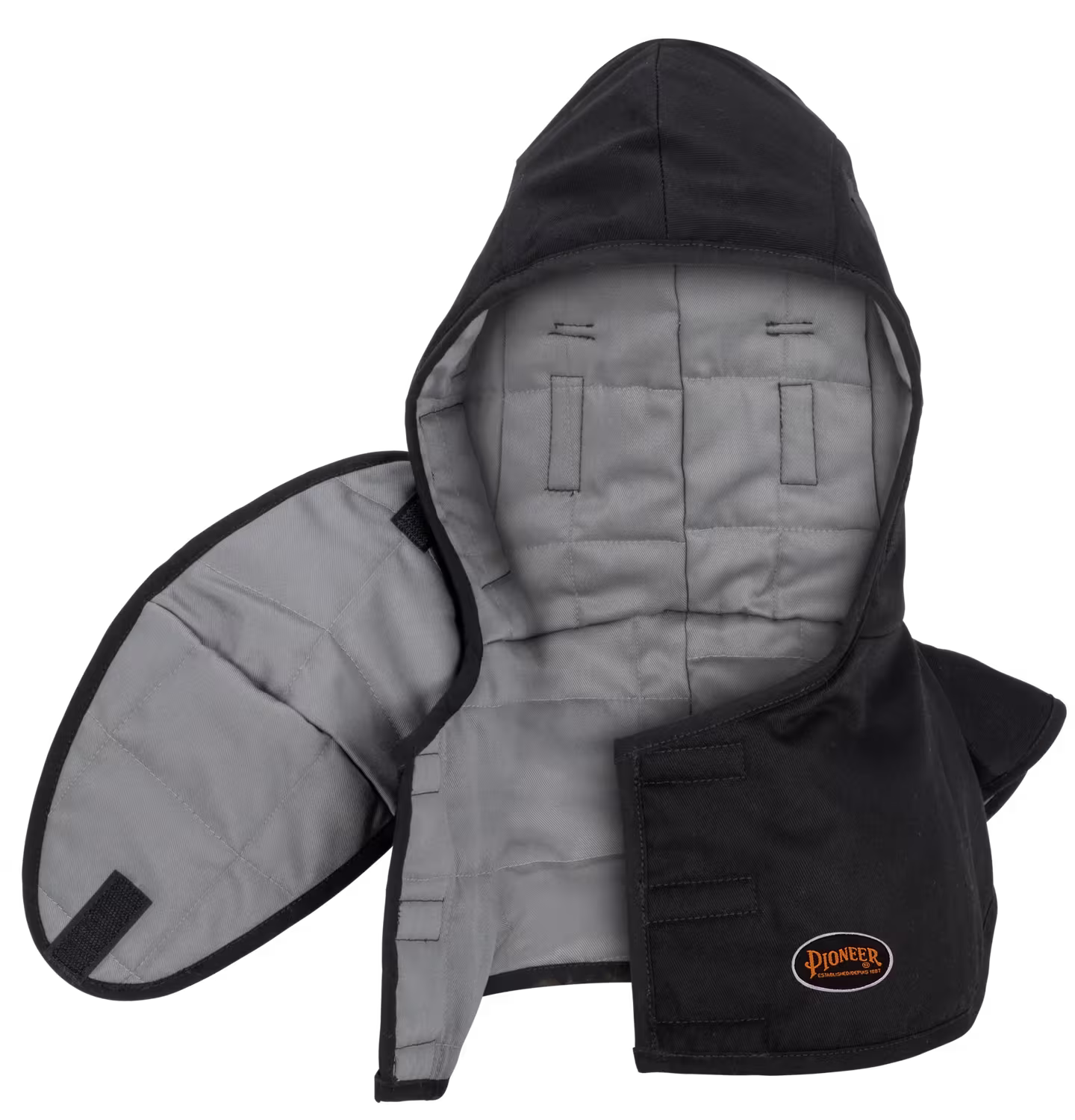 Pioneer® FR FR-Tech® Quilted Hard Hat Liner with Detachable Mouthpiece & X-Long Neck - Image 3